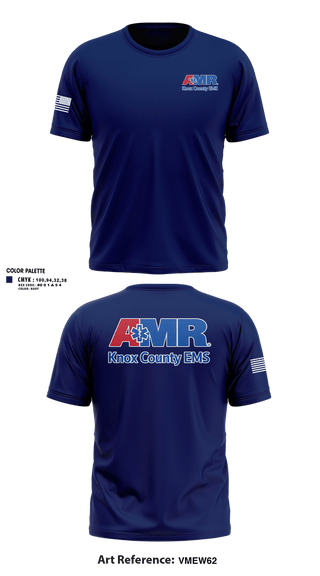 Short Sleeve Performance Shirt, AMR Knox County, EMS/EMT, Teamtime, Team time, sublimation, custom sports apparel, team uniforms, spirit wear, spiritwear, sports uniforms, custom shirts, team store, custom team store, fundraiser sports, apparel fundraiser