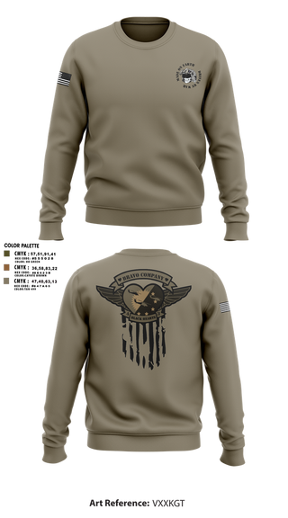 Crew Neck Sweatshirt, B/4-3 Assault Helicopter Battalion, , Teamtime, Team time, sublimation, custom sports apparel, team uniforms, spirit wear, spiritwear, sports uniforms, custom shirts, team store, custom team store, fundraiser sports, apparel fundraiser