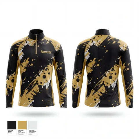 Quarter Zip Jacket, Nanuet, Baseball, Teamtime, Team time, sublimation, custom sports apparel, team uniforms, spirit wear, spiritwear, sports uniforms, custom shirts, team store, custom team store, fundraiser sports, apparel fundraiser