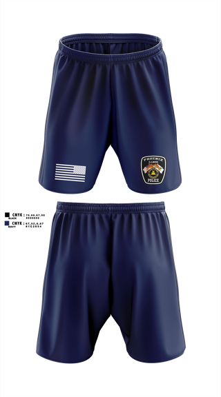 Athletic Shorts With Pockets, Phoenix Police Department, Police, Teamtime, Team time, sublimation, custom sports apparel, team uniforms, spirit wear, spiritwear, sports uniforms, custom shirts, team store, custom team store, fundraiser sports, apparel fundraiser