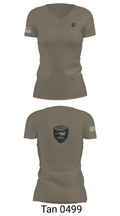 Vehicle Crimes Unit 21517515 Women's Short Sleeve V-neck Shirt - 65