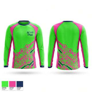 Long Sleeve Performance Shirt, I'd Hit That, Softball, Teamtime, Team time, sublimation, custom sports apparel, team uniforms, spirit wear, spiritwear, sports uniforms, custom shirts, team store, custom team store, fundraiser sports, apparel fundraiser
