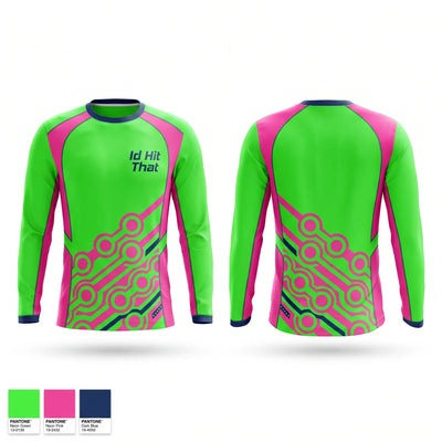 I'd Hit That Long Sleeve Performance Shirt 2