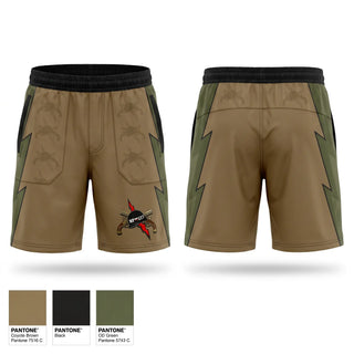 Athletic Shorts With Pockets, 527 Military Police Company, Army, Teamtime, Team time, sublimation, custom sports apparel, team uniforms, spirit wear, spiritwear, sports uniforms, custom shirts, team store, custom team store, fundraiser sports, apparel fundraiser