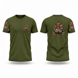 Old School Cotton Feel Shirt, West Metro Drug Task Force, Police, Teamtime, Team time, sublimation, custom sports apparel, team uniforms, spirit wear, spiritwear, sports uniforms, custom shirts, team store, custom team store, fundraiser sports, apparel fundraiser