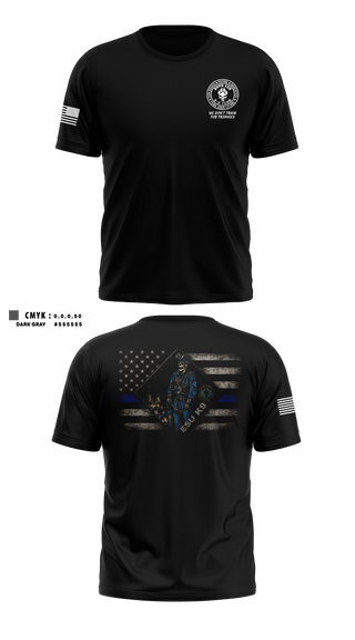 Old School Cotton Feel Shirt, NYPD ESU K9, Police, Teamtime, Team time, sublimation, custom sports apparel, team uniforms, spirit wear, spiritwear, sports uniforms, custom shirts, team store, custom team store, fundraiser sports, apparel fundraiser