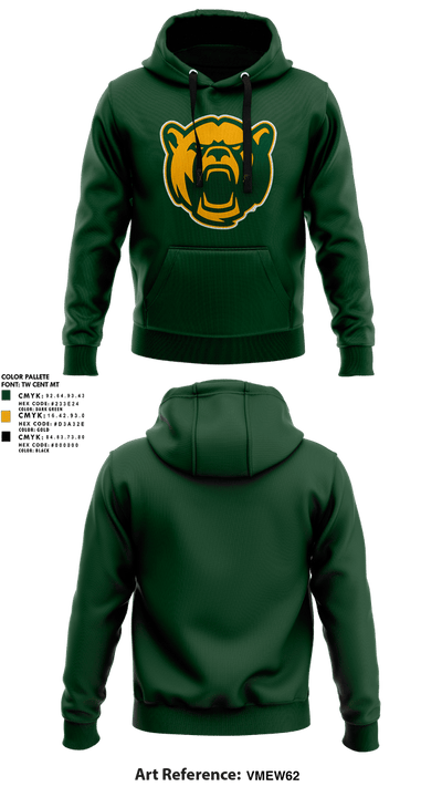 Bears 83826644 Hoodie - 1