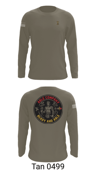 Long Sleeve Performance Shirt, 307TH ESB-E, Army, Teamtime, Team time, sublimation, custom sports apparel, team uniforms, spirit wear, spiritwear, sports uniforms, custom shirts, team store, custom team store, fundraiser sports, apparel fundraiser