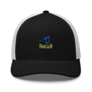 Parlier High School Basketball Retro Trucker Hat | Yupoong 6606