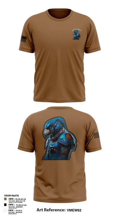 Battlehawks 56996020 Old School Cotton Feel Shirt - 1