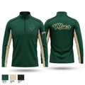 Jacksonville Athletic Academy College Moccasins 43447806 Quarter Zip Jacket - 1