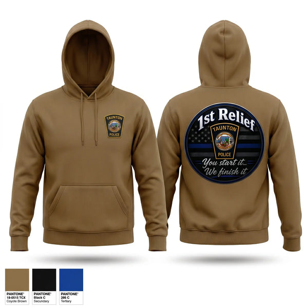 Hoodie, 1st Relief, Police, Teamtime, Team time, sublimation, custom sports apparel, team uniforms, spirit wear, spiritwear, sports uniforms, custom shirts, team store, custom team store, fundraiser sports, apparel fundraiser
