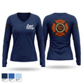 Bryant Gladney Foundation Women's Long Sleeve V-neck Shirt - 1