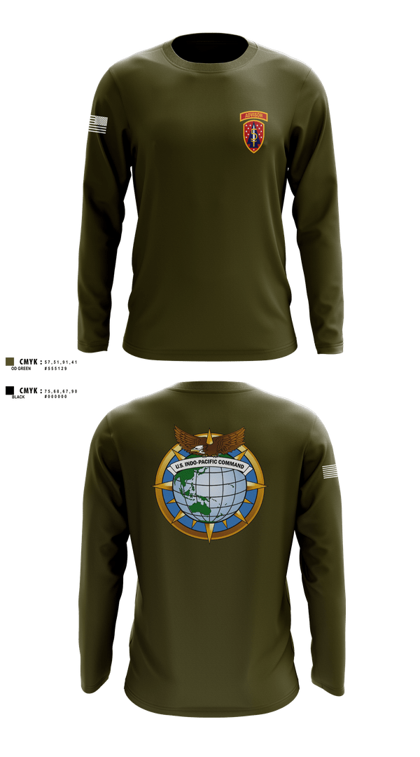 Long Sleeve Performance Shirt, 5th SFAB, , Teamtime, Team time, sublimation, custom sports apparel, team uniforms, spirit wear, spiritwear, sports uniforms, custom shirts, team store, custom team store, fundraiser sports, apparel fundraiser