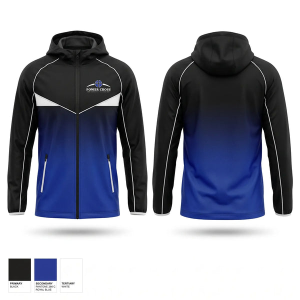 Windbreaker, Power Cross, , Teamtime, Team time, sublimation, custom sports apparel, team uniforms, spirit wear, spiritwear, sports uniforms, custom shirts, team store, custom team store, fundraiser sports, apparel fundraiser