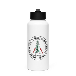 NEFWTA 39618936 Stainless Steel Water Bottle with a Straw Lid