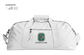 Duffle Bag, Coopersville Dance Team, Spirit Store, Teamtime, Team time, sublimation, custom sports apparel, team uniforms, spirit wear, spiritwear, sports uniforms, custom shirts, team store, custom team store, fundraiser sports, apparel fundraiser