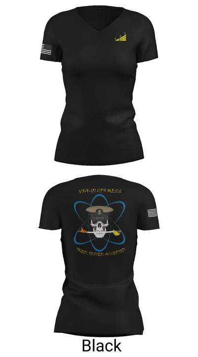 VFA-151 79286113 Women's Short Sleeve V-neck Shirt - 27