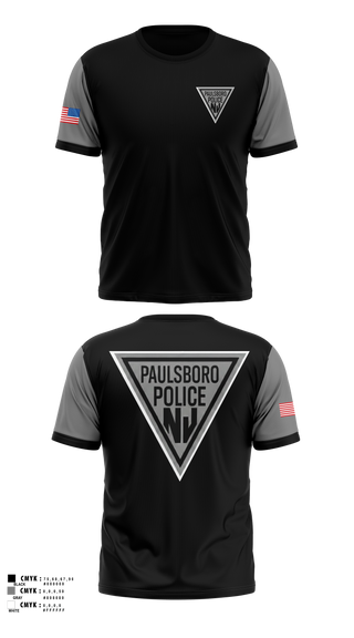 Short Sleeve Performance Shirt, Paulsboro Police Department, Police, Teamtime, Team time, sublimation, custom sports apparel, team uniforms, spirit wear, spiritwear, sports uniforms, custom shirts, team store, custom team store, fundraiser sports, apparel fundraiser