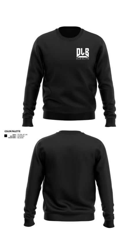 Crew Neck Sweatshirt, DLB Elite, , Teamtime, Team time, sublimation, custom sports apparel, team uniforms, spirit wear, spiritwear, sports uniforms, custom shirts, team store, custom team store, fundraiser sports, apparel fundraiser