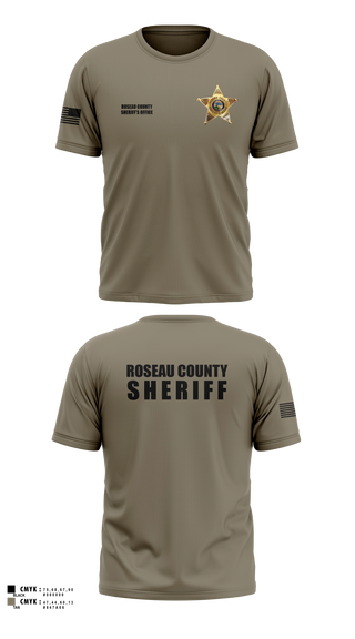 Short Sleeve Performance Shirt, Roseau County Sheriff’s Office, Police, Teamtime, Team time, sublimation, custom sports apparel, team uniforms, spirit wear, spiritwear, sports uniforms, custom shirts, team store, custom team store, fundraiser sports, apparel fundraiser
