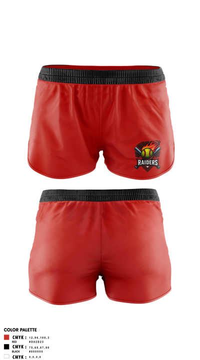 Raiders 56179112 Women's Shorts - 1