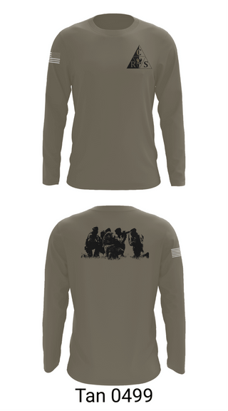 Long Sleeve Performance Shirt, 5th Combat Readiness School, Air Force, Teamtime, Team time, sublimation, custom sports apparel, team uniforms, spirit wear, spiritwear, sports uniforms, custom shirts, team store, custom team store, fundraiser sports, apparel fundraiser