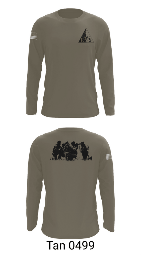 Long Sleeve Performance Shirt, 5th Combat Readiness School, Air Force, Teamtime, Team time, sublimation, custom sports apparel, team uniforms, spirit wear, spiritwear, sports uniforms, custom shirts, team store, custom team store, fundraiser sports, apparel fundraiser