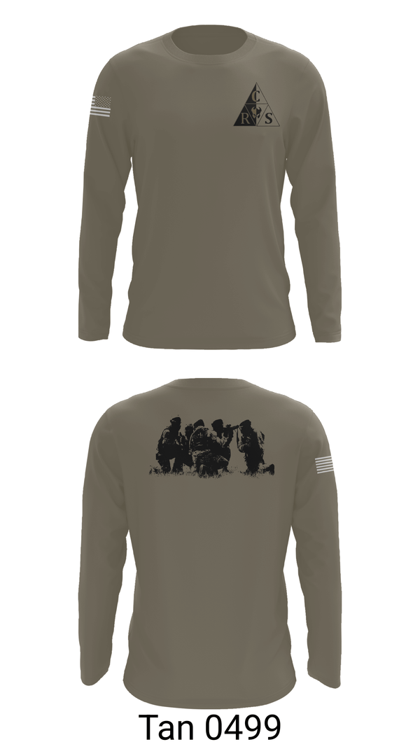 Long Sleeve Performance Shirt, 5th Combat Readiness School, Air Force, Teamtime, Team time, sublimation, custom sports apparel, team uniforms, spirit wear, spiritwear, sports uniforms, custom shirts, team store, custom team store, fundraiser sports, apparel fundraiser
