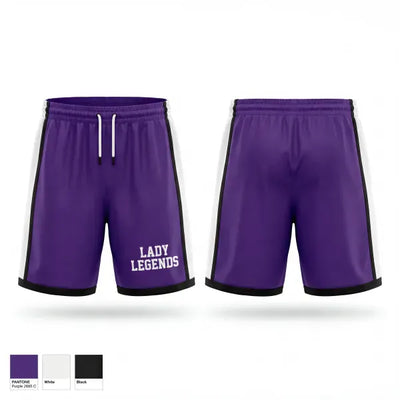 Lady Legends 831639 Athletic Shorts With Pockets - 1