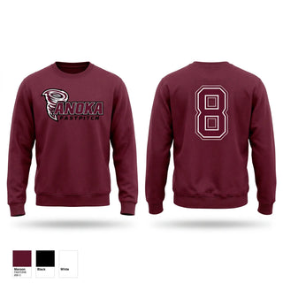 Crew Neck Sweatshirt, Anoka Tornadoes, Softball, Teamtime, Team time, sublimation, custom sports apparel, team uniforms, spirit wear, spiritwear, sports uniforms, custom shirts, team store, custom team store, fundraiser sports, apparel fundraiser