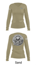 Sonar 48657702 Women's Long Sleeve V-neck Shirt - 92