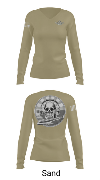 Womens Long Sleeve Vneck Shirt, Sonar, Navy, Teamtime, Team time, sublimation, custom sports apparel, team uniforms, spirit wear, spiritwear, sports uniforms, custom shirts, team store, custom team store, fundraiser sports, apparel fundraiser