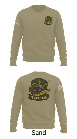 Crew Neck Sweatshirt, Task Force Spartan, , Teamtime, Team time, sublimation, custom sports apparel, team uniforms, spirit wear, spiritwear, sports uniforms, custom shirts, team store, custom team store, fundraiser sports, apparel fundraiser