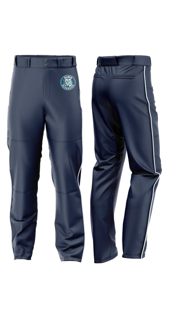 Baseball Pants, Dino Sluggers, Baseball, Teamtime, Team time, sublimation, custom sports apparel, team uniforms, spirit wear, spiritwear, sports uniforms, custom shirts, team store, custom team store, fundraiser sports, apparel fundraiser