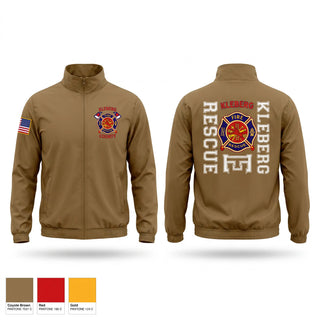 Windbreaker, Kleberg County Fire & Rescue, Fire Department, Teamtime, Team time, sublimation, custom sports apparel, team uniforms, spirit wear, spiritwear, sports uniforms, custom shirts, team store, custom team store, fundraiser sports, apparel fundraiser