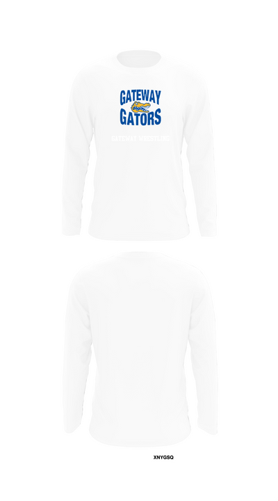 Gateway Wrestling 45725930 Long Sleeve Performance Shirt 8