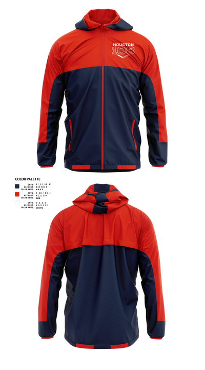 Houston 108 Baseball Windbreaker - 21