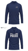 Strasburg Police Long Sleeve Performance Shirt with hood - 8