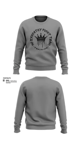 Crew Neck Sweatshirt, No Sympathy Fight Team, , Teamtime, Team time, sublimation, custom sports apparel, team uniforms, spirit wear, spiritwear, sports uniforms, custom shirts, team store, custom team store, fundraiser sports, apparel fundraiser