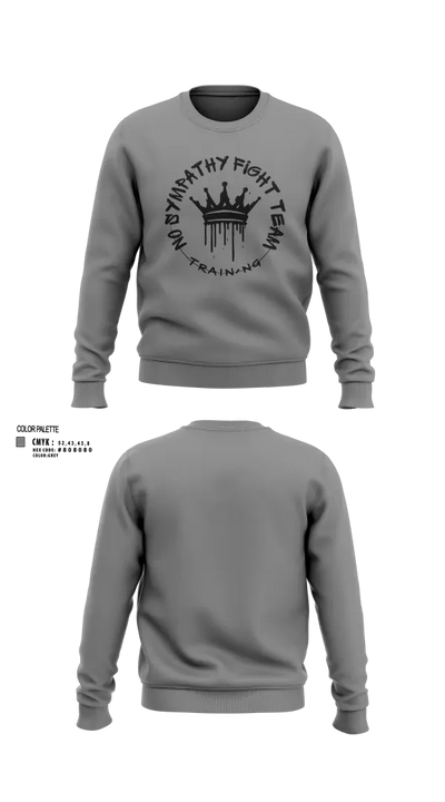 No Sympathy Fight Team 94169157 Crew Neck Sweatshirt - 4