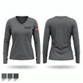 Cypress Pointe Fire & Rescue Women's Long Sleeve V-neck Shirt - 1