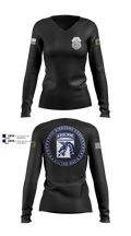 Fort Bragg Law Enforcement Company 16198473 Women's Long Sleeve V-neck Shirt - 2