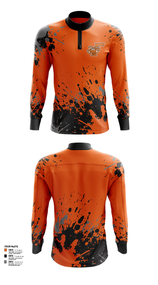 Quarter Zip Jacket, Fisher Bunnies, Cross Country, Teamtime, Team time, sublimation, custom sports apparel, team uniforms, spirit wear, spiritwear, sports uniforms, custom shirts, team store, custom team store, fundraiser sports, apparel fundraiser