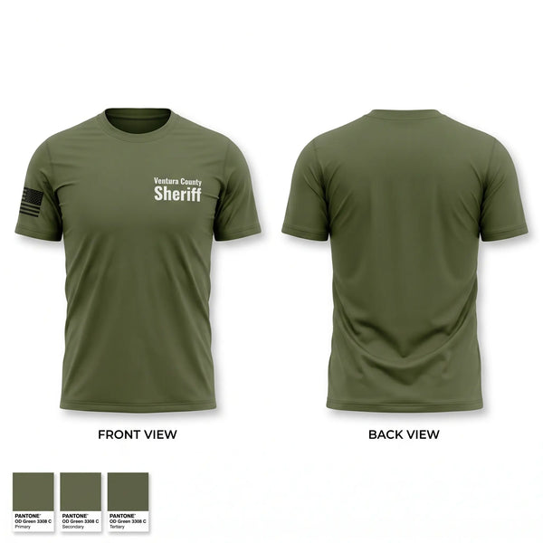 Short Sleeve Performance Shirt, Ventura County Sheriff, Police, Teamtime, Team time, sublimation, custom sports apparel, team uniforms, spirit wear, spiritwear, sports uniforms, custom shirts, team store, custom team store, fundraiser sports, apparel fundraiser