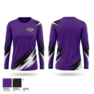 Somerton spikers Long Sleeve Performance Shirt 1