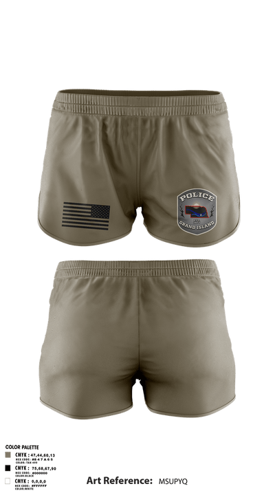 Grand Island Police Department 91612603 Ranger Panties - 31