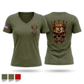 Alpha 3rd Women's Short Sleeve V-neck Shirt - 1