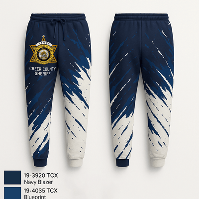 Creek County Sheriff 20879685 Sweatpants - 1