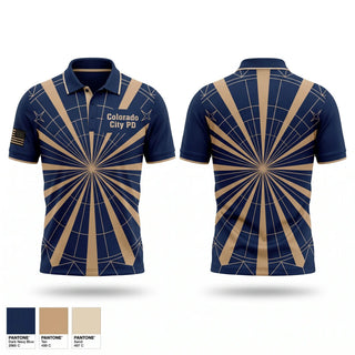 Short Sleeve Performance Polo, Colorado City PD, Police, Teamtime, Team time, sublimation, custom sports apparel, team uniforms, spirit wear, spiritwear, sports uniforms, custom shirts, team store, custom team store, fundraiser sports, apparel fundraiser